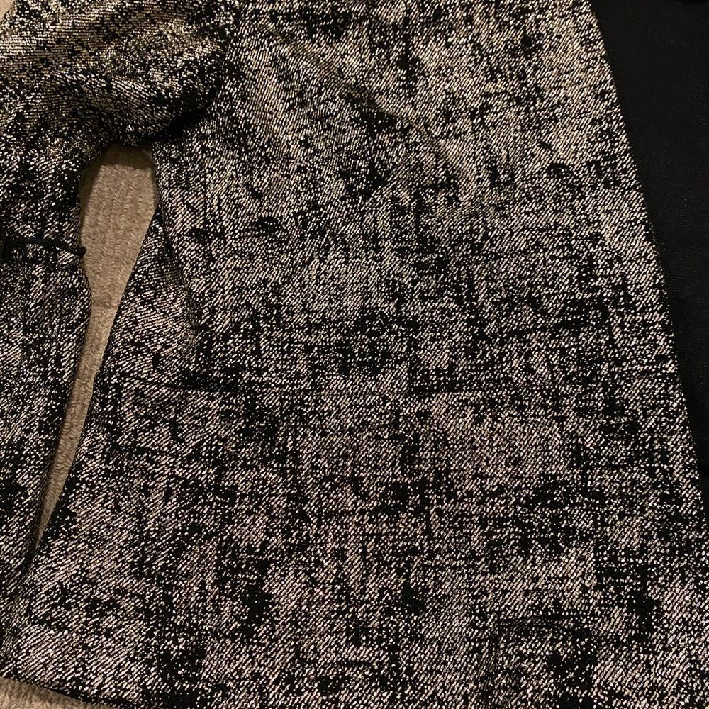 NWT Veronica M gold blazer jacket bell sleeve small - Picture 8 of 10